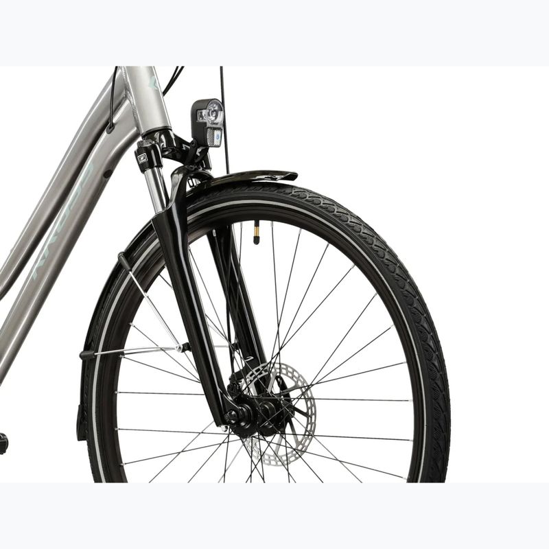Дамски трекинг велосипед KROSS Trans 3.0 silver/grey/gloss 5
