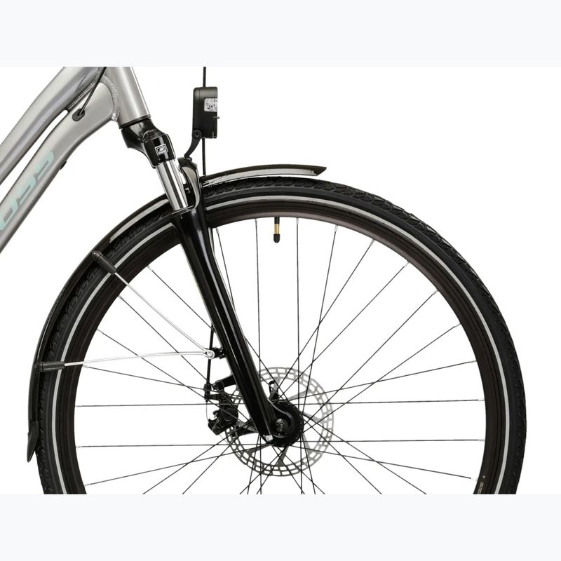 Дамски трекинг велосипед KROSS Trans 3.0 silver/grey/gloss 6