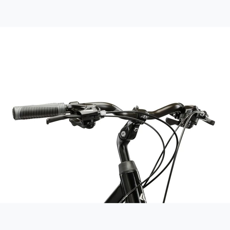 Дамски трекинг велосипед KROSS Trans 1.0 black/silver/gloss 4