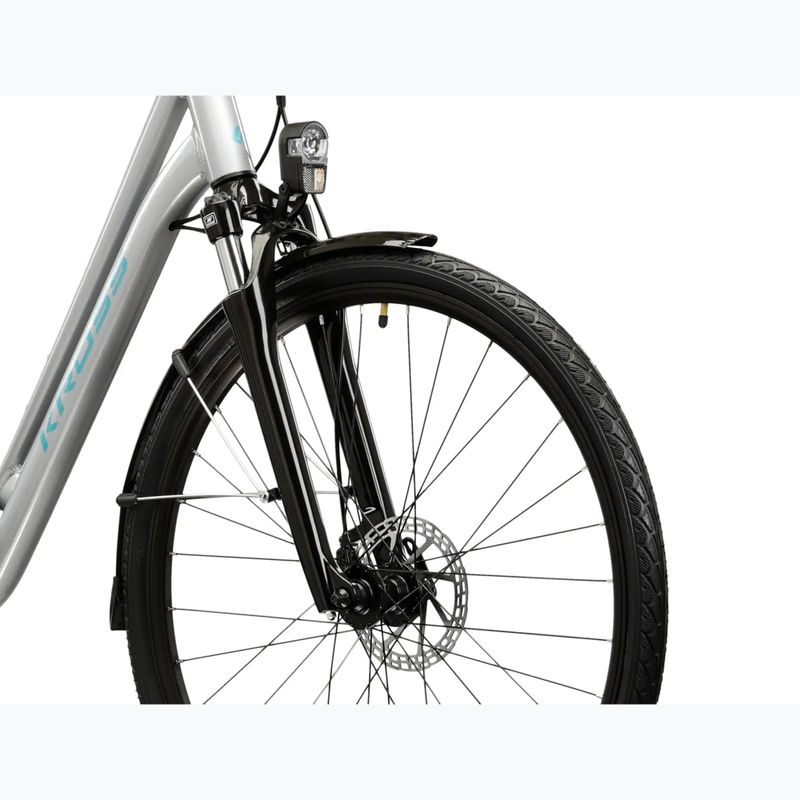 Градски велосипед KROSS Sentio 3.0 silver/steel/glossy 5