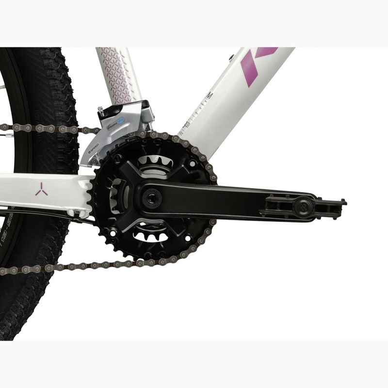 Дамски планински велосипед KROSS Lea 3.0 W 29 white/pink/shiny 10