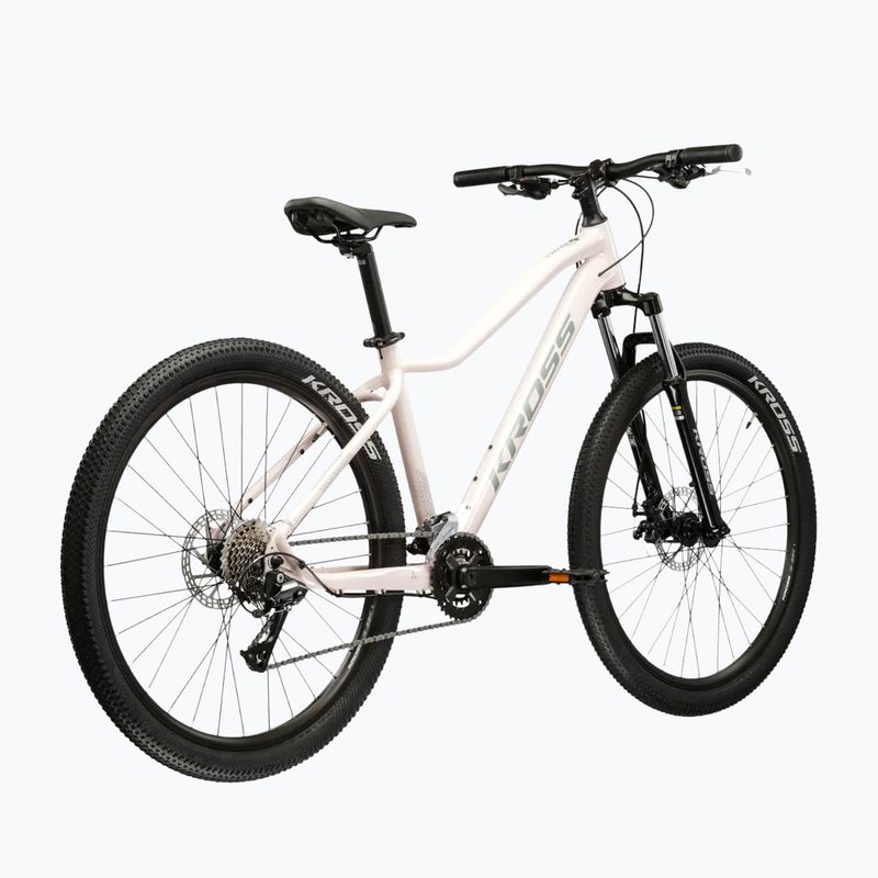Дамски планински велосипед KROSS Lea 3.0 W 27.5 pink/gray/shiny 3