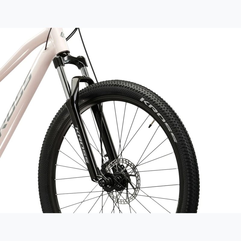 Дамски планински велосипед KROSS Lea 3.0 W 27.5 pink/gray/shiny 5