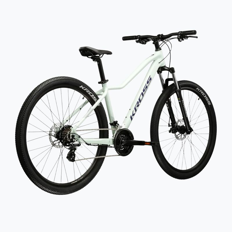 Дамски планински велосипед KROSS Lea 2.0 W 27.5 mint/purple/matte 3