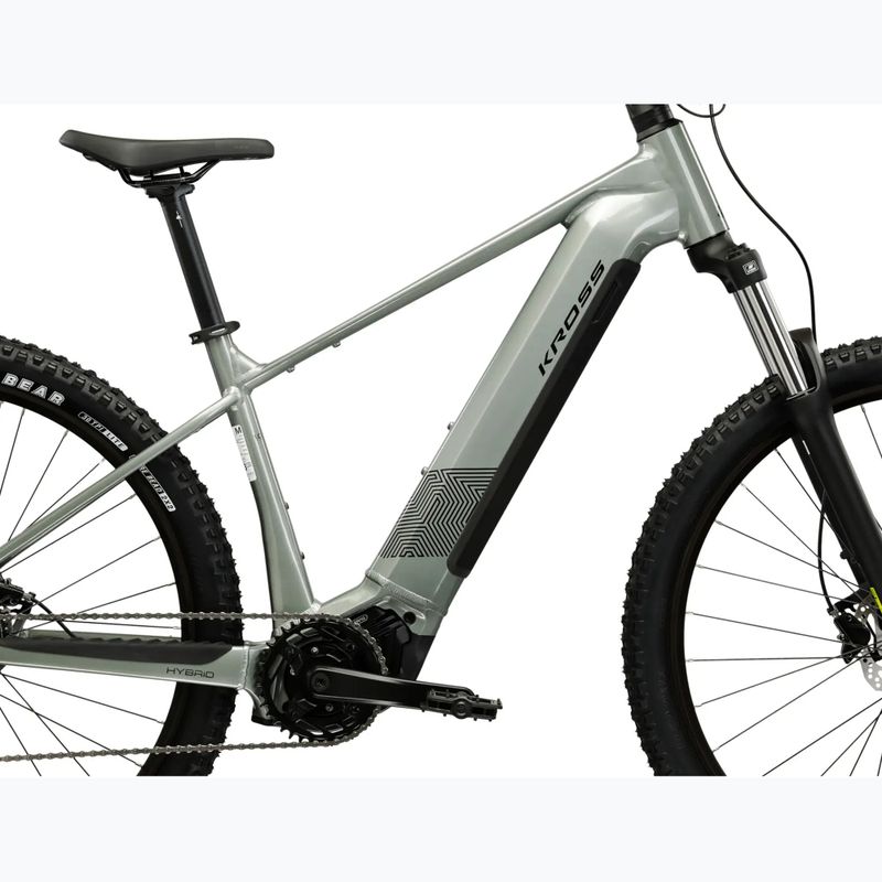 Електрически велосипед KROSS Influx Hyb 1.0 720 Wh green/black/gloss 12