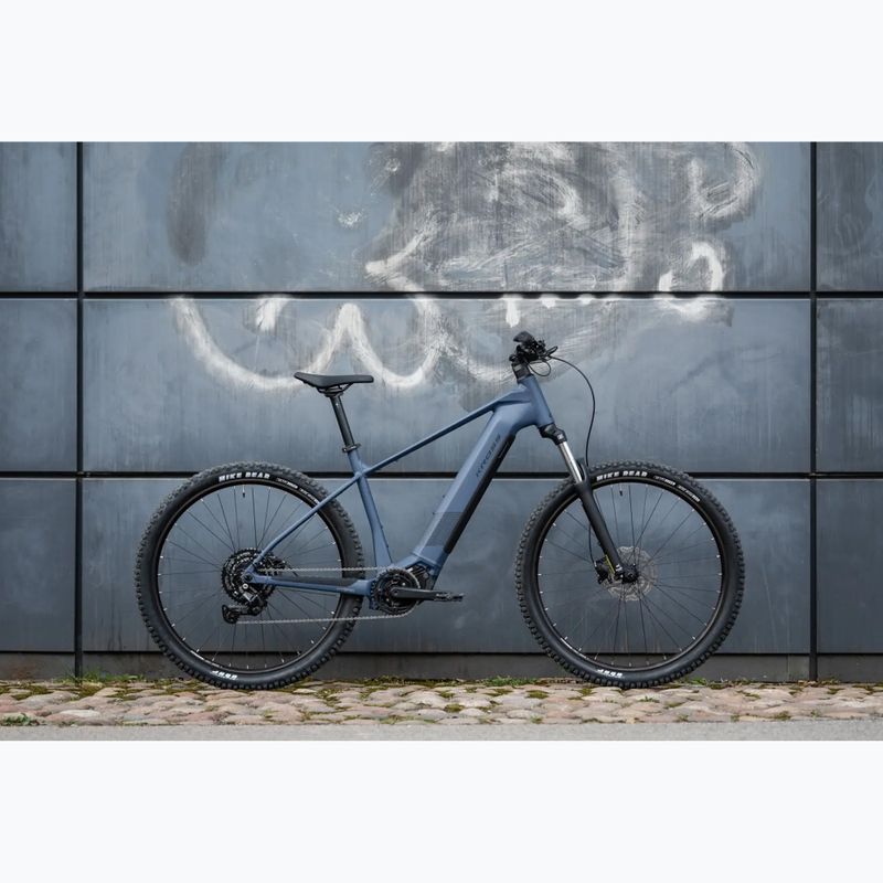Дамски електрически велосипед KROSS Influx Hyb 1.0 720Wh blue/graphite/matte 14