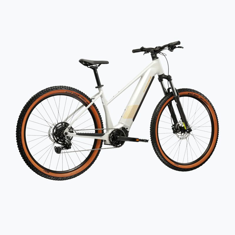 Дамски електрически велосипед KROSS Influx Hyb 1.0 720Wh grey/gold/gloss 3