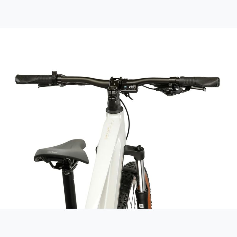 Дамски електрически велосипед KROSS Influx Hyb 1.0 720Wh grey/gold/gloss 5