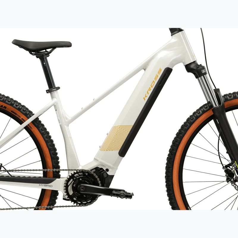 Дамски електрически велосипед KROSS Influx Hyb 1.0 720Wh grey/gold/gloss 12
