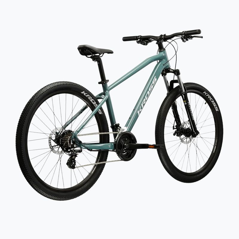 Планински велосипед KROSS Hexagon 2.0 27,5“ green/silver/shiny 3