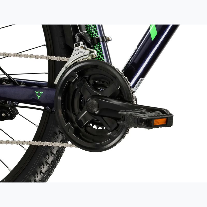 Планински велосипед KROSS Hexagon 2.0 EQ 29“ navy blue/green/shiny 9