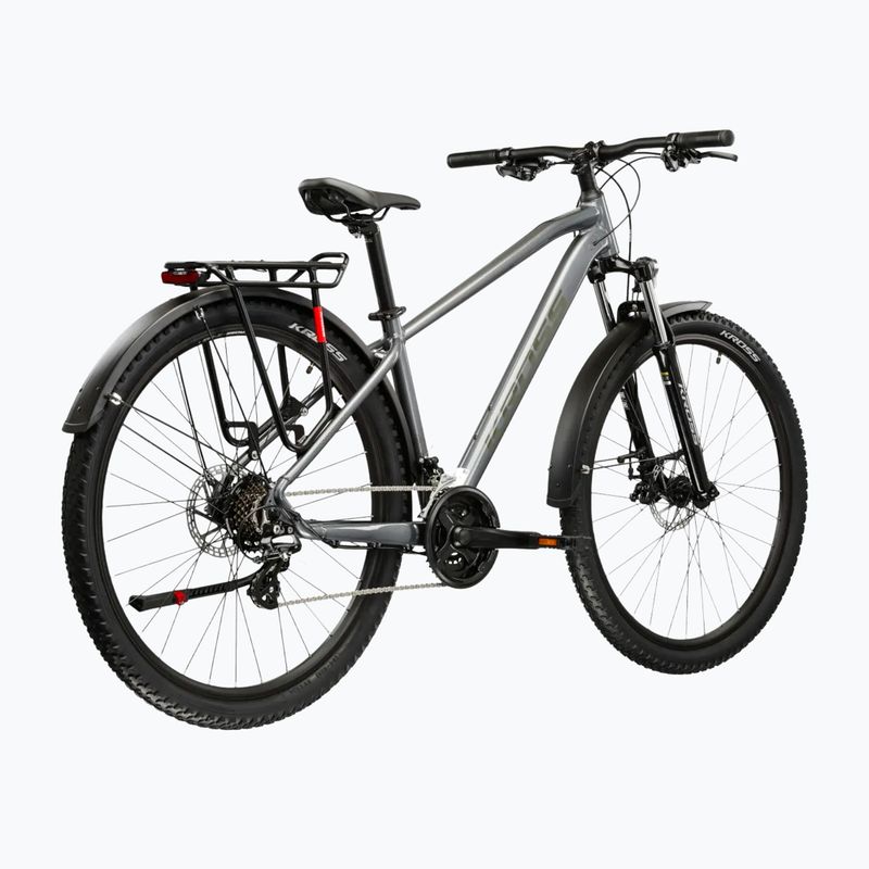 Планински велосипед KROSS Hexagon 2.0 EQ 29“ gray/dark gray/shiny 3