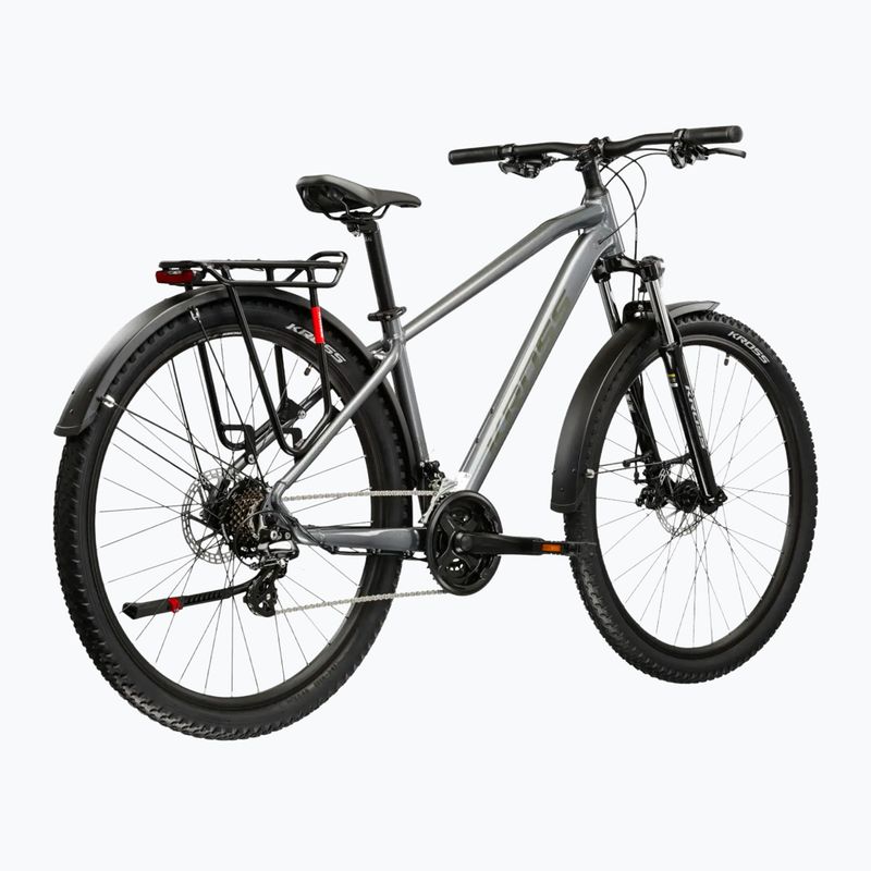 Планински велосипед KROSS Hexagon 2.0 EQ 27,5“ gray/dark gray/shiny 3