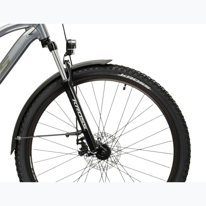 Планински велосипед KROSS Hexagon 2.0 EQ 27,5“ gray/dark gray/shiny 6