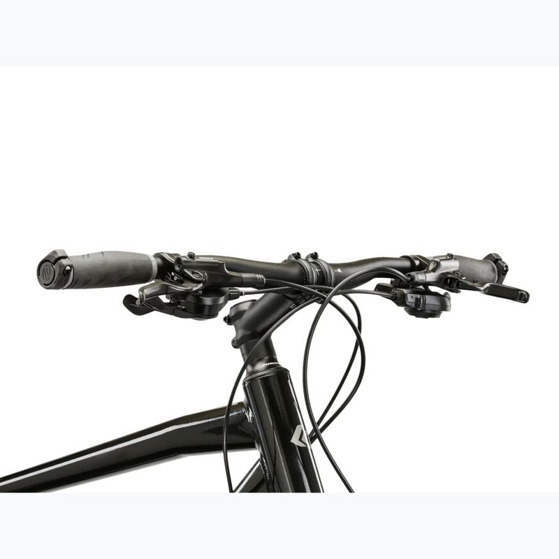Крос велосипед KROSS Evado 7.0 black/silver/shiny 4