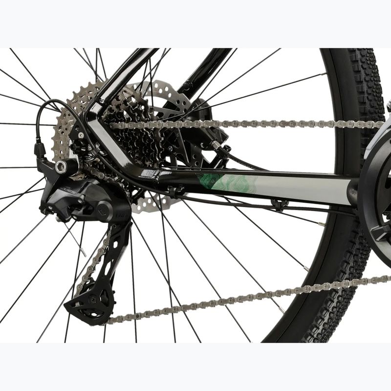 Крос велосипед KROSS Evado 7.0 black/silver/shiny 8