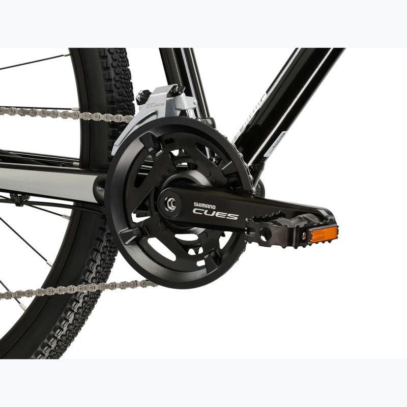 Крос велосипед KROSS Evado 7.0 black/silver/shiny 9