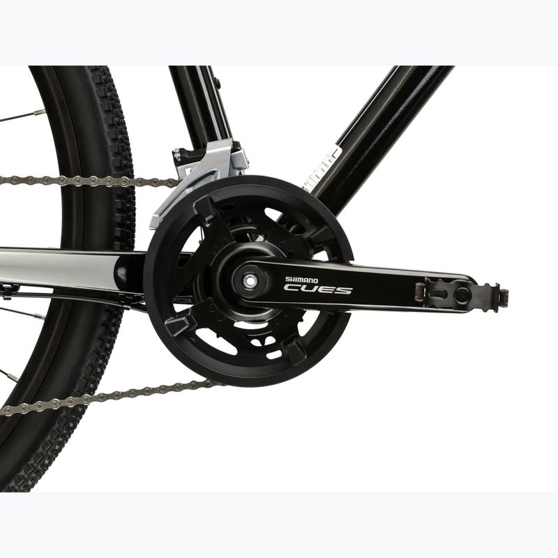 Крос велосипед KROSS Evado 7.0 black/silver/shiny 10