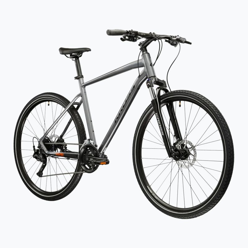 Велосипед за кросфит KROSS Evado 5.0 grey/black/glossy 2