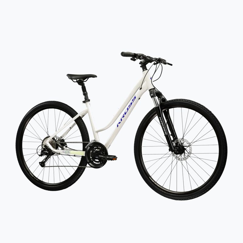 Дамски крос велосипед KROSS Evado 4.0 W gray/navy blue 2