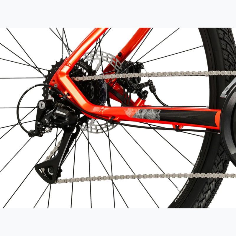 Крос велосипед KROSS Evado 3.0 orange/black 8