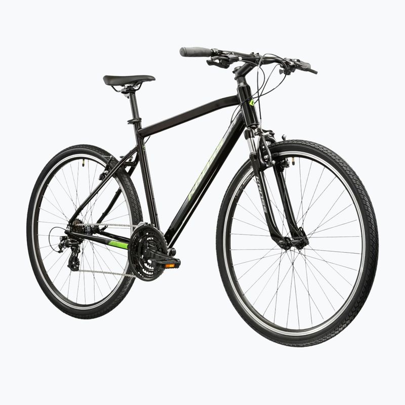 Крос велосипед KROSS Evado 2.0 black/green 2