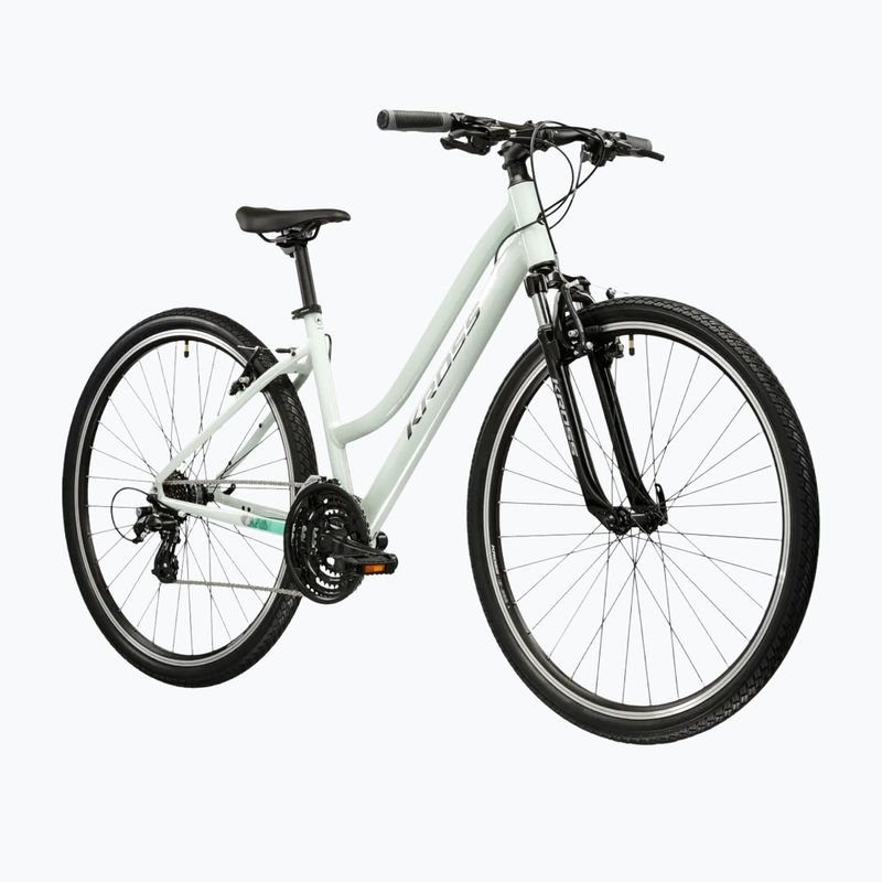 Дамски крос велосипед KROSS Evado 2.0 W mint/black 2