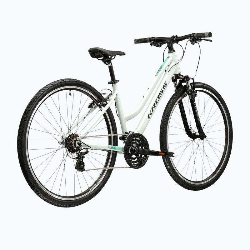Дамски крос велосипед KROSS Evado 2.0 W mint/black 3