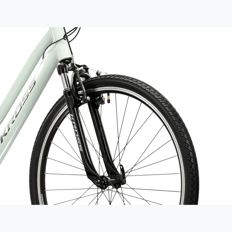 Дамски крос велосипед KROSS Evado 2.0 W mint/black 5