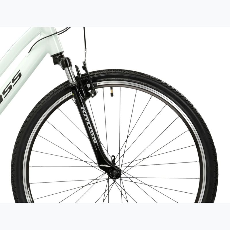 Дамски крос велосипед KROSS Evado 2.0 W mint/black 6