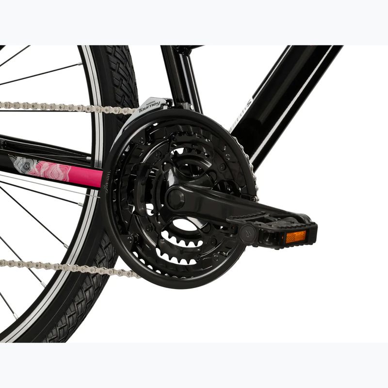 Дамски крос велосипед KROSS Evado 2.0 W black/pink 8