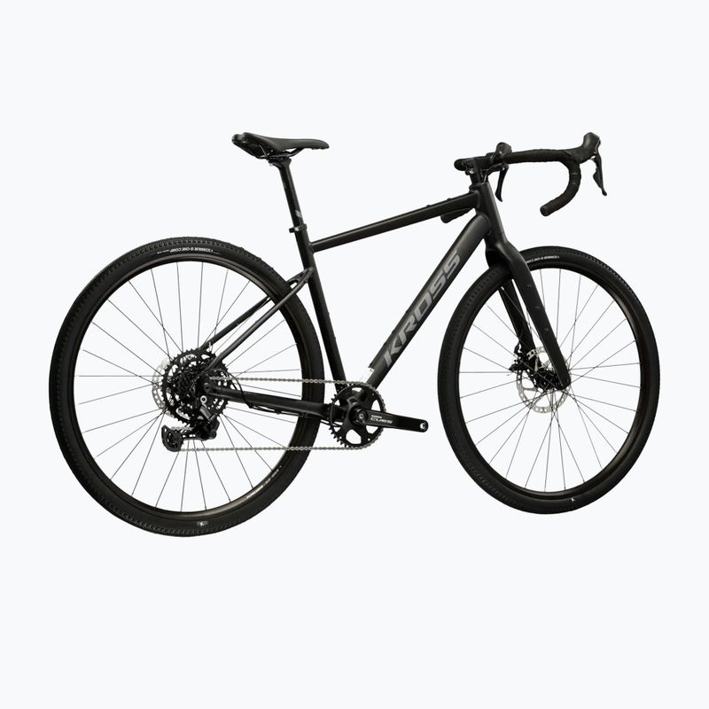 Гравел велосипед KROSS Esker 1.0 black/graphite/matte 3