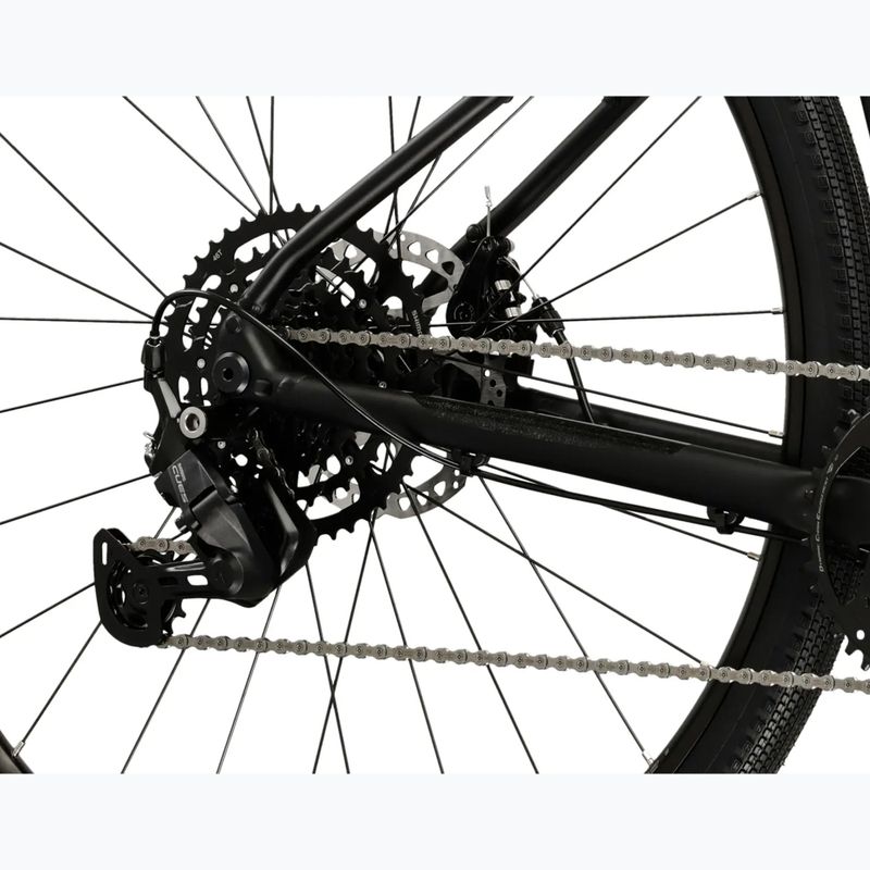 Гравел велосипед KROSS Esker 1.0 black/graphite/matte 9