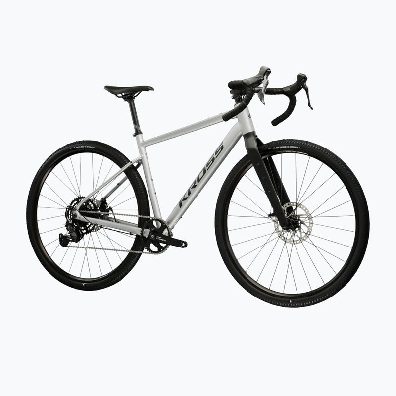 Гравел велосипед KROSS Esker 1.0 grey/graphite/matte 2