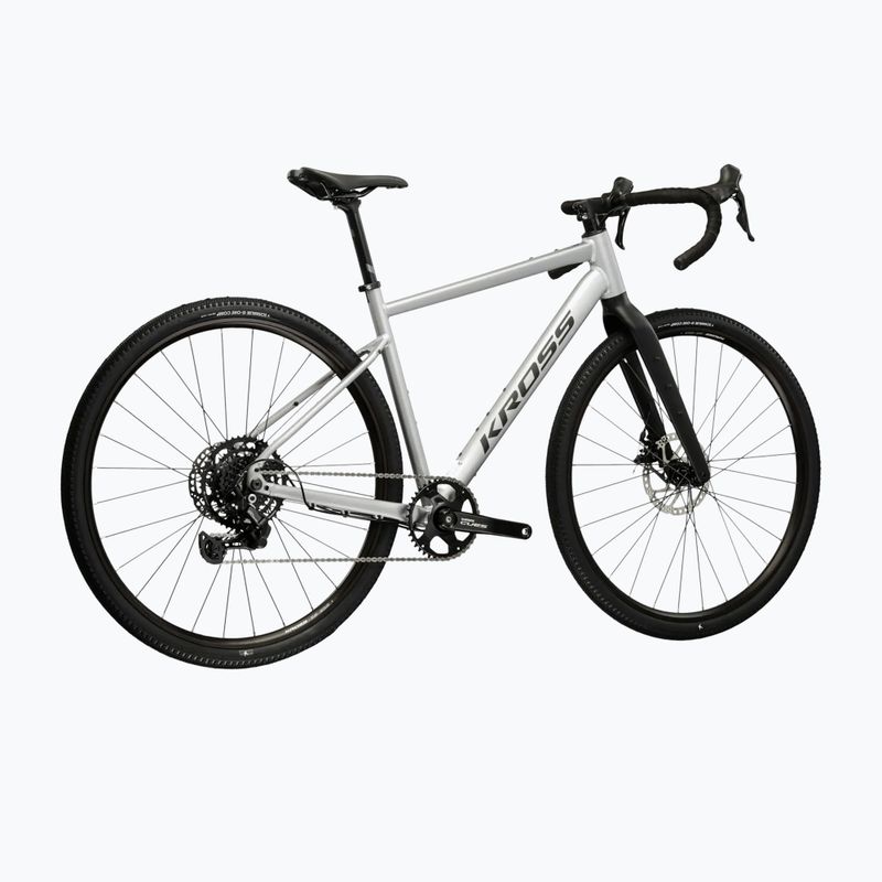 Гравел велосипед KROSS Esker 1.0 grey/graphite/matte 3