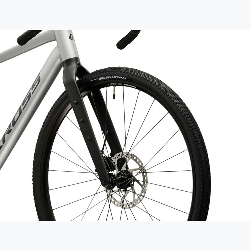 Гравел велосипед KROSS Esker 1.0 grey/graphite/matte 7
