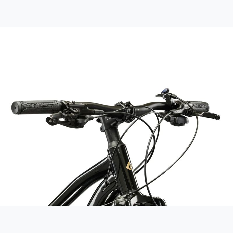 Дамски планински велосипед KROSS Lea 5.0 27.5“ black/golden/shiny 4