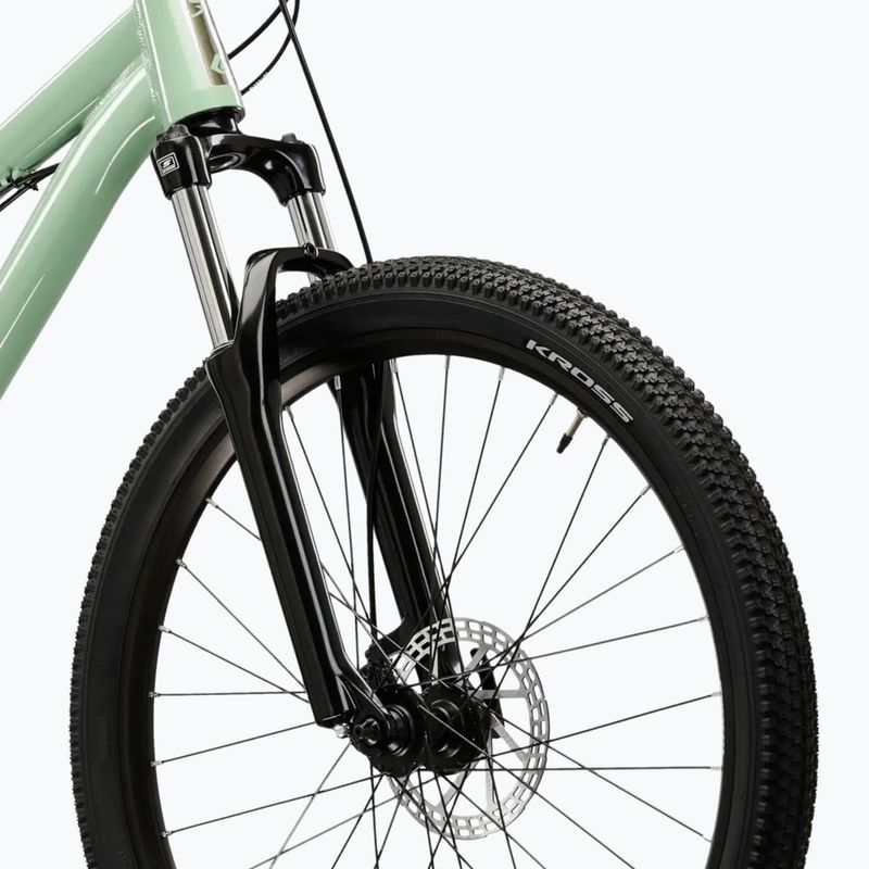 Дърт велосипед KROSS Spade 1.0 green/silver/glossy 6
