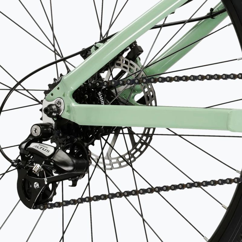 Дърт велосипед KROSS Spade 1.0 green/silver/glossy 8