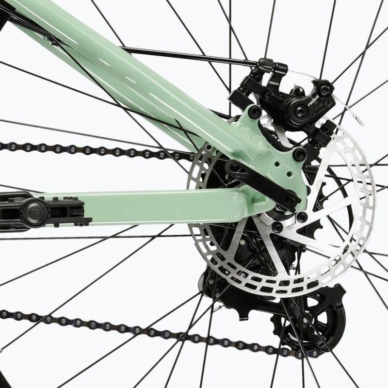 Дърт велосипед KROSS Spade 1.0 green/silver/glossy 10