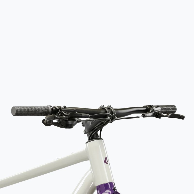 Гравел велосипед KROSS Esker 1.0 FL grey/purple/gloss 5