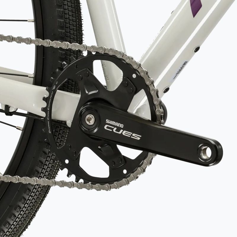Гравел велосипед KROSS Esker 1.0 FL grey/purple/gloss 9