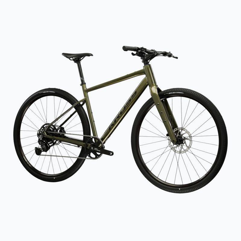 Гравел велосипед KROSS Esker 1.0 FL green/graphite/gloss 2