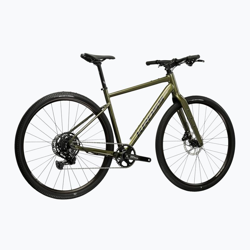 Гравел велосипед KROSS Esker 1.0 FL green/graphite/gloss 3