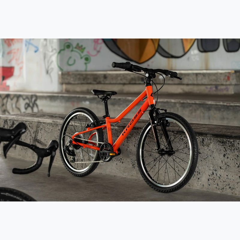 Детски велосипед KROSS Liftie 20 orange/black/gloss 12