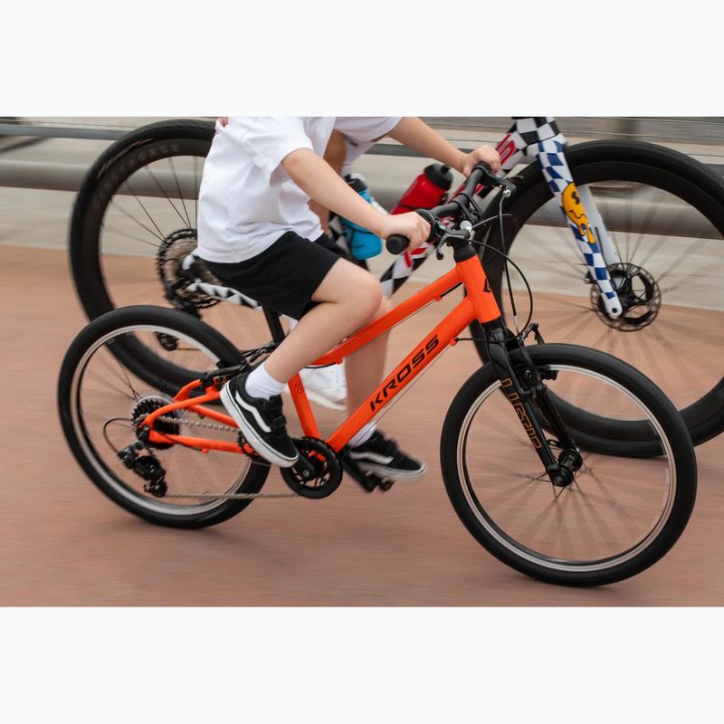 Детски велосипед KROSS Liftie 20 orange/black/gloss 15