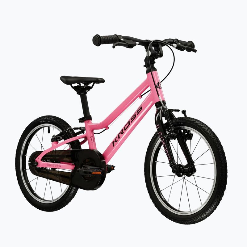 Детски велосипед KROSS Liftie 16 pink/black/gloss 2