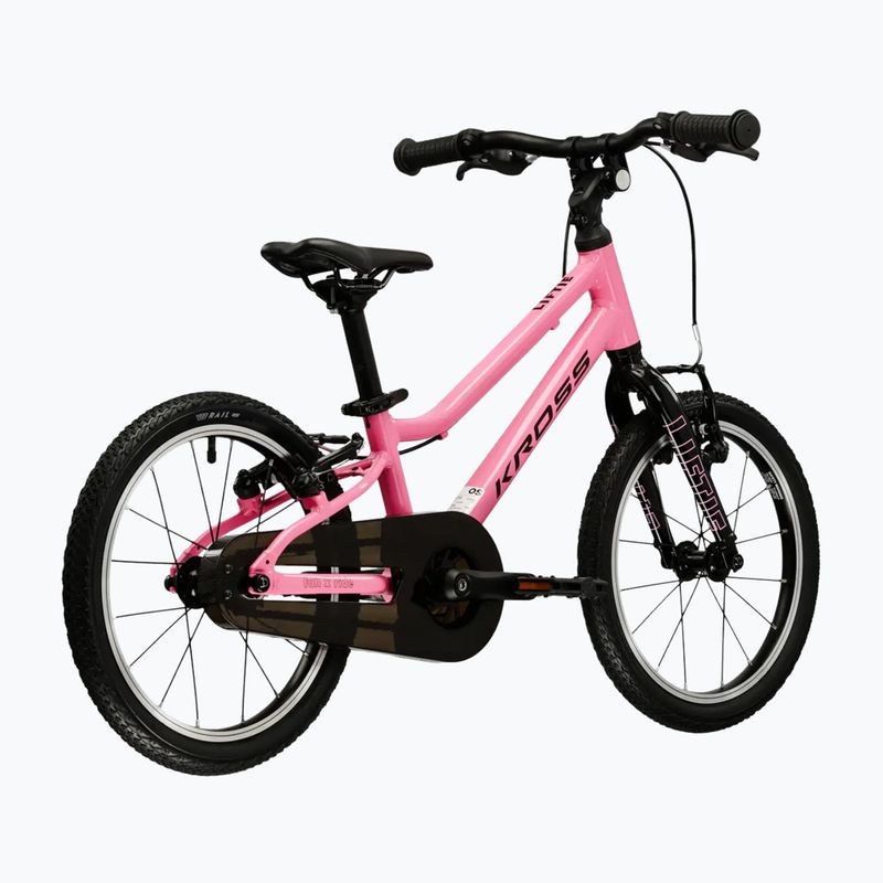 Детски велосипед KROSS Liftie 16 pink/black/gloss 3