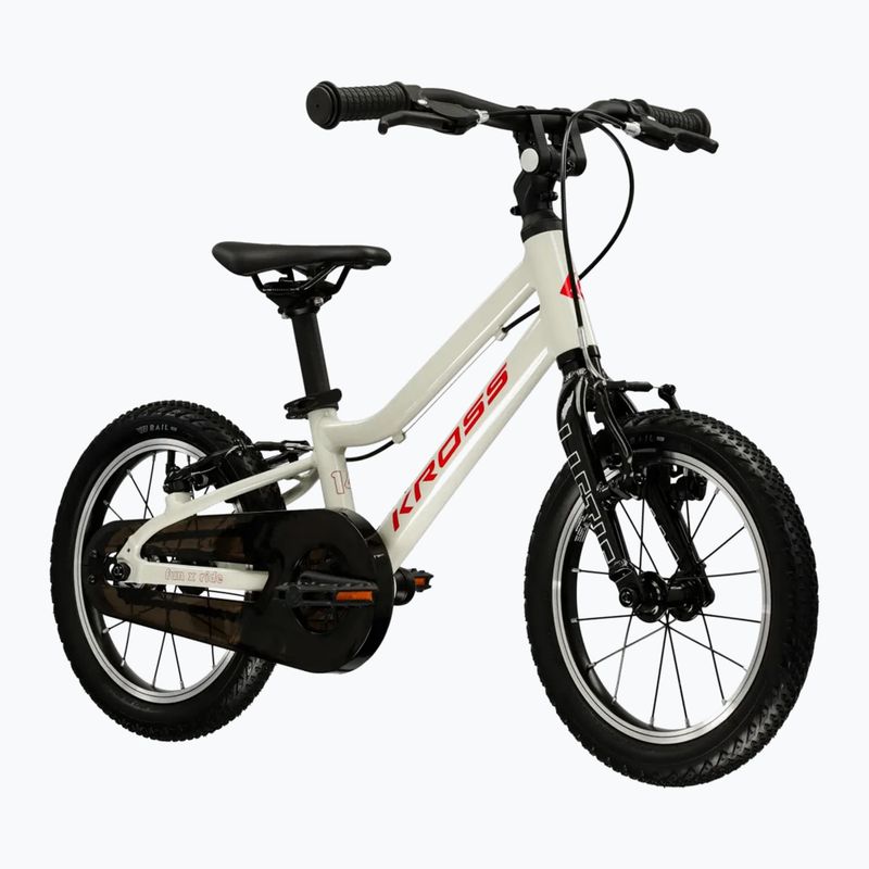 Детски велосипед KROSS Liftie 14 grey/red/gloss 2