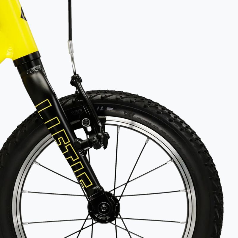 Детски велосипед KROSS Liftie 14 yellow/black/matte 6